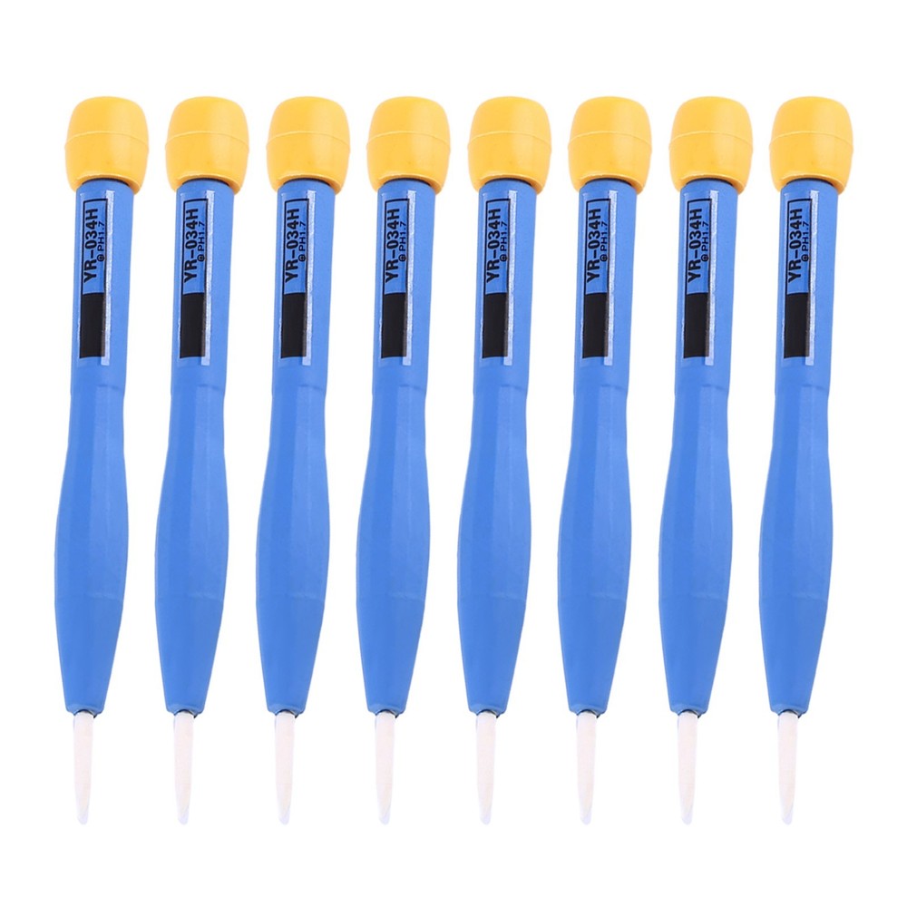 8pcs Adjust Frequency Screwdriver Plastic Ceramic Anti-static Screwdriver