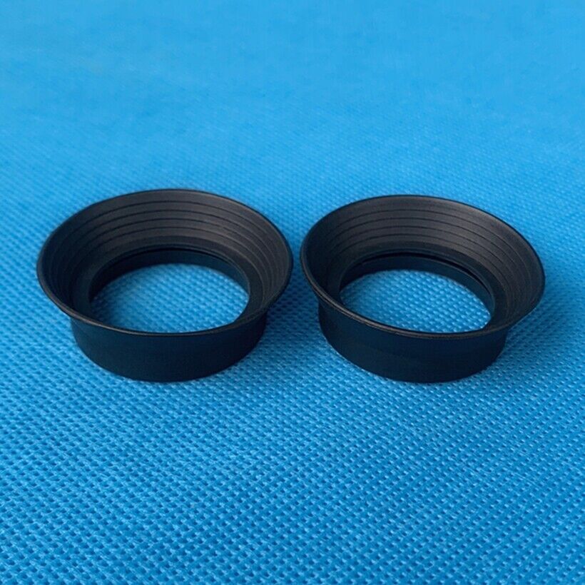 2Pcs  Binocular Microscope Eyepiece Cup Rubber Eye Lens Guard Shield for 29-36mm