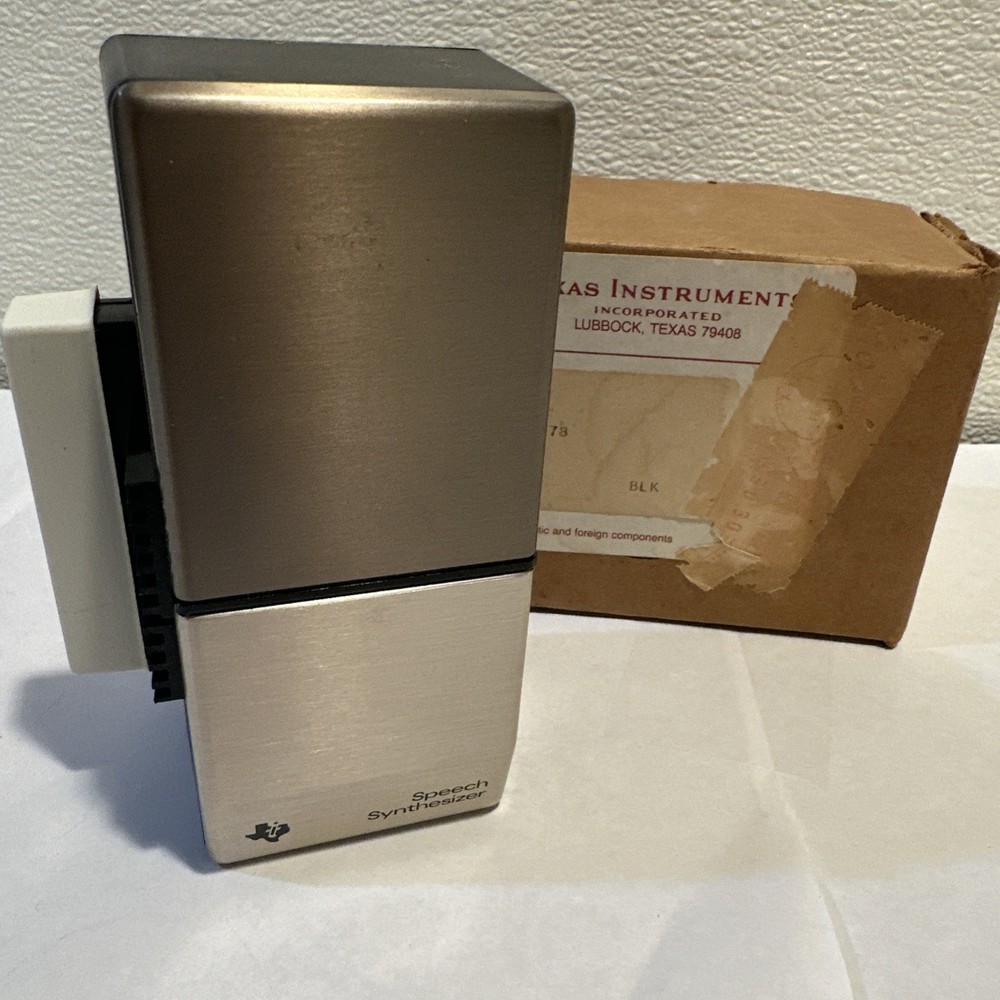 Texas Instruments TI-99/4A Speech Synthesizer PHP1500