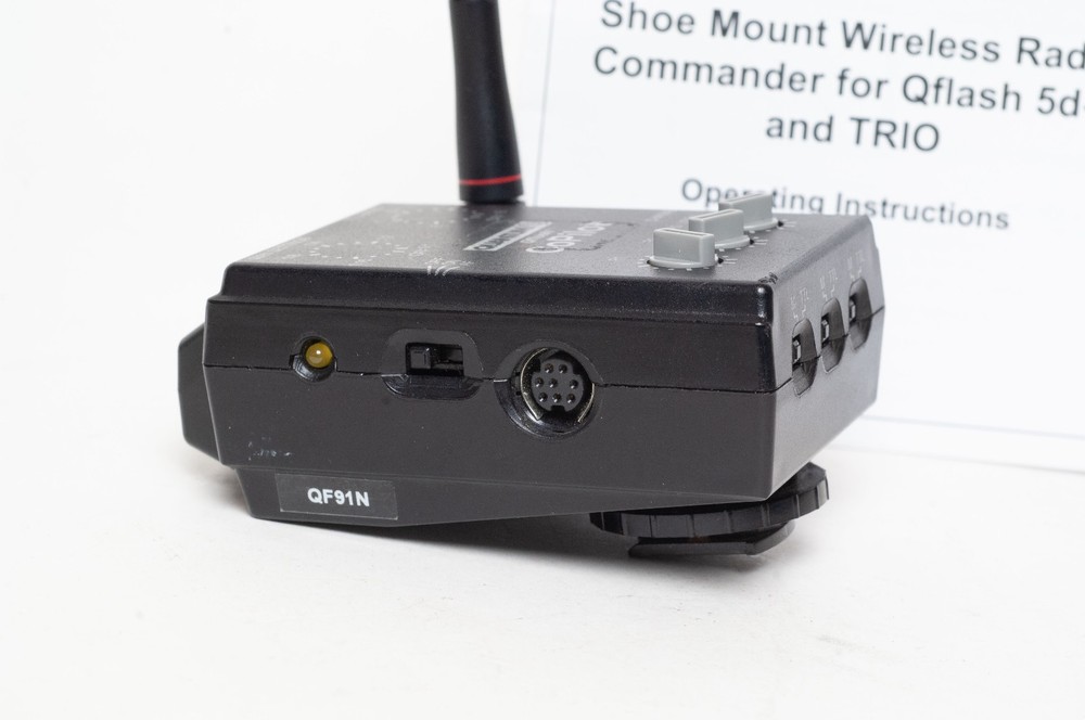 Excellent Quantum CoPilot QF91N Wireless TTL Flash Controller for Nikon Tested