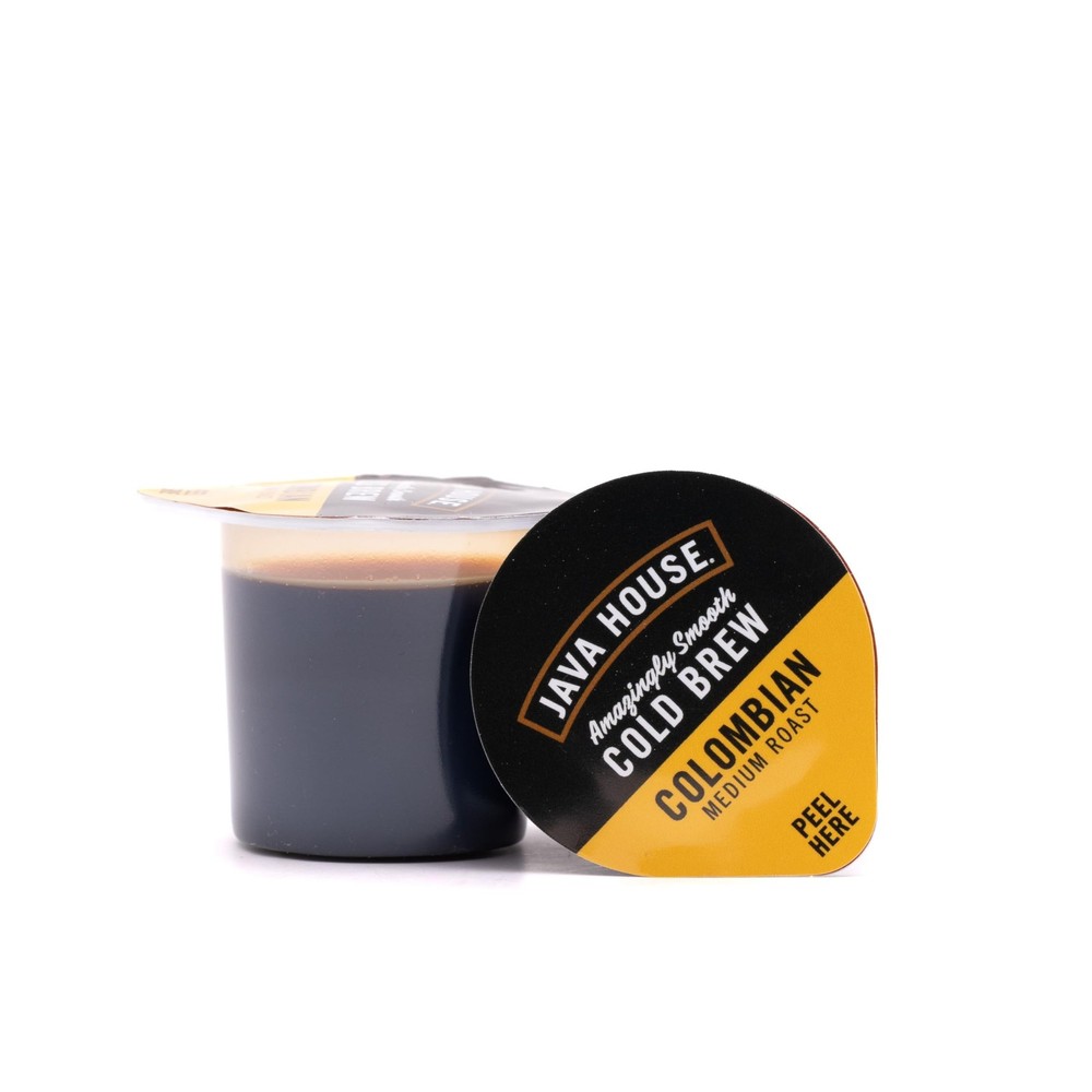 Java House Cold Brew Coffee Concentrate Single Serve Liquid Pods-1.35 Fluid