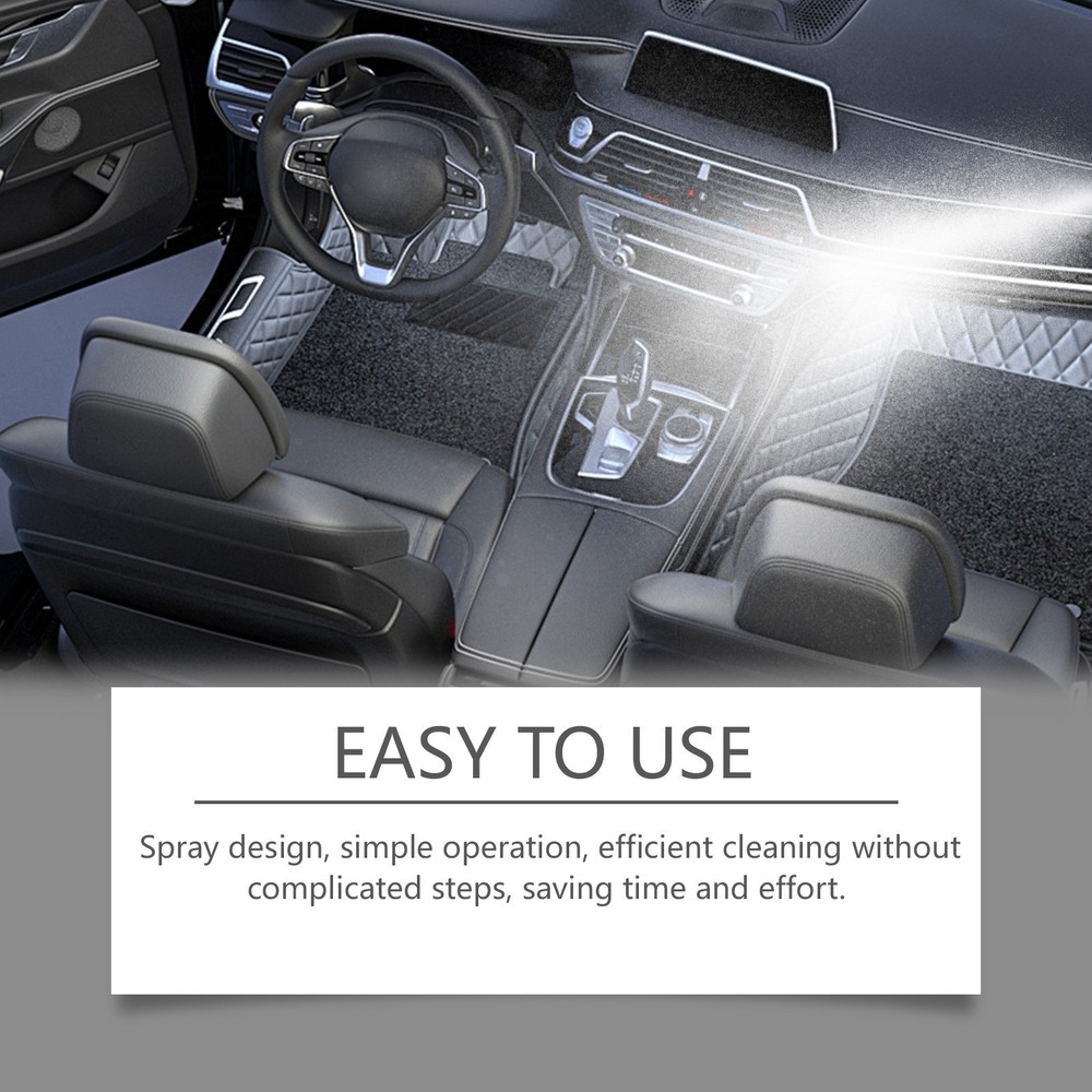 Auto interior ceiling foot pad degreasing multi-function foam cleaner