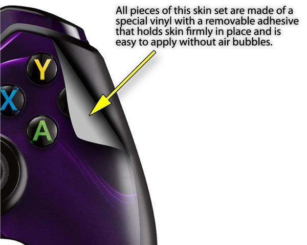 Abstract 01 Purple Skin for XBOX One Controller