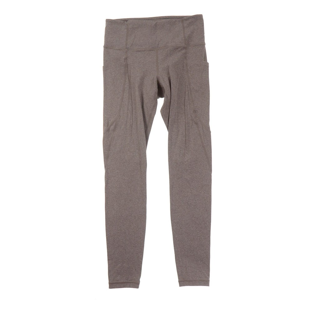 Athleta Heather Gray Cropped Leggings Womens Small S Pull On