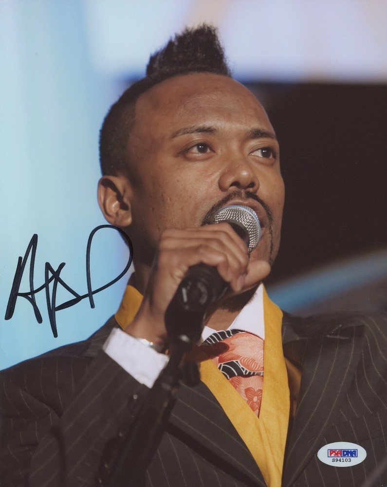 APL DE AP Signed 8x10 Photo PSA AUTO