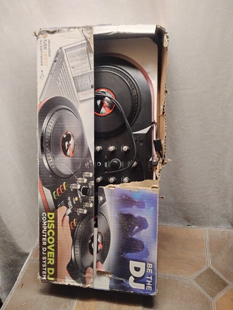 ION Discover DJ Computer DJ System USB with Software TESTED