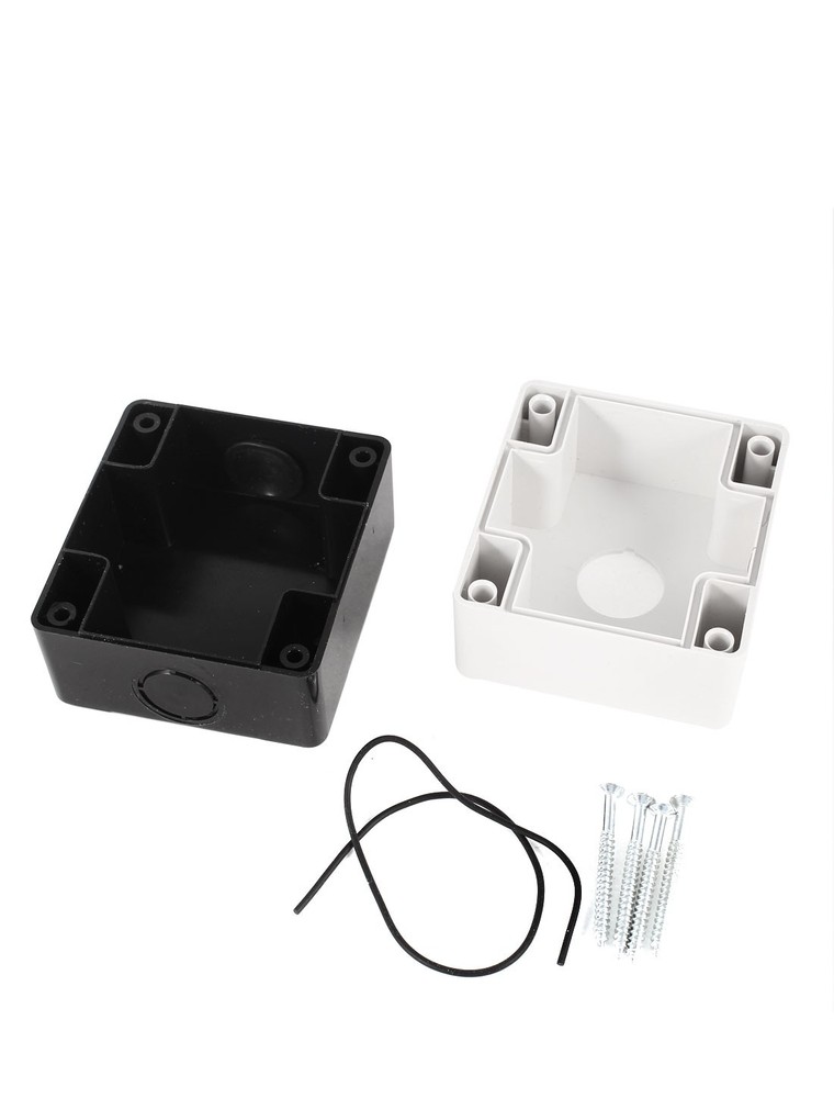 2pcs. 22mm diam. control station push button hole container