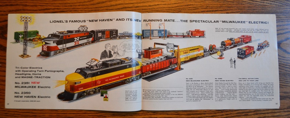 Lionel 1957 Original Catalog