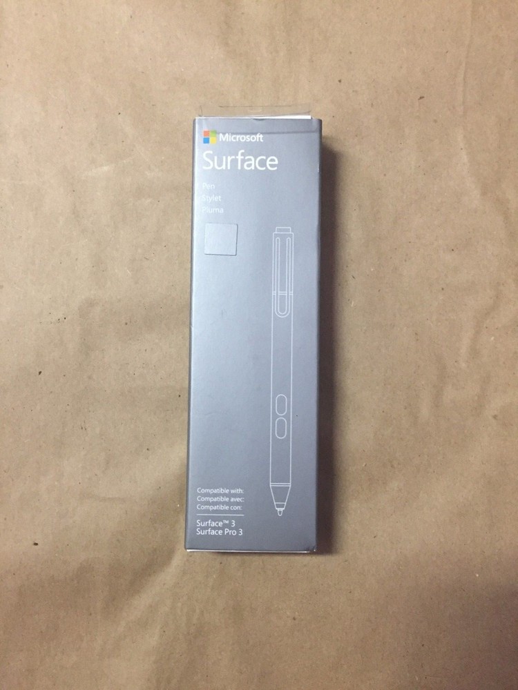 Microsoft Surface Pro 3 4 5 6 Book Go Stylus Pen Silver -  Genuine