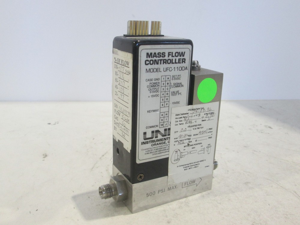 Unit, UFC-1100A, Mass Flow Controller, 5 SLM, O2, Used