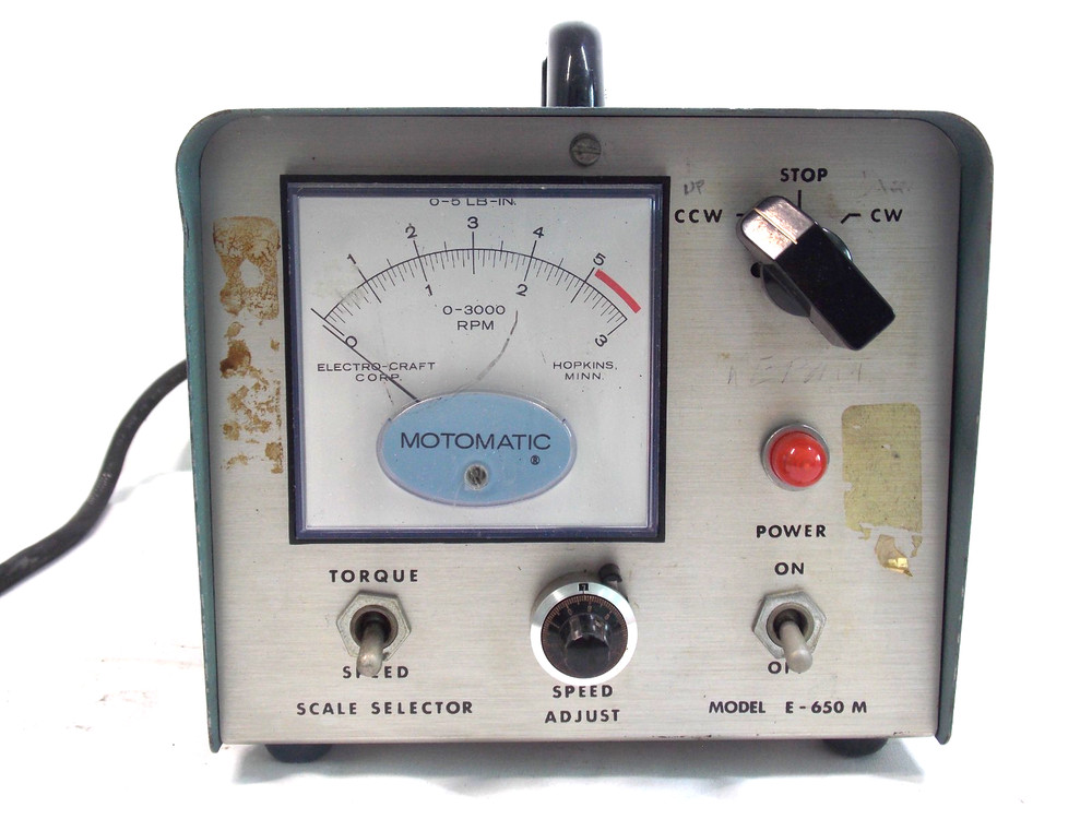 EC MOTOMATIC E-650-M MOTOR CONTROLLER