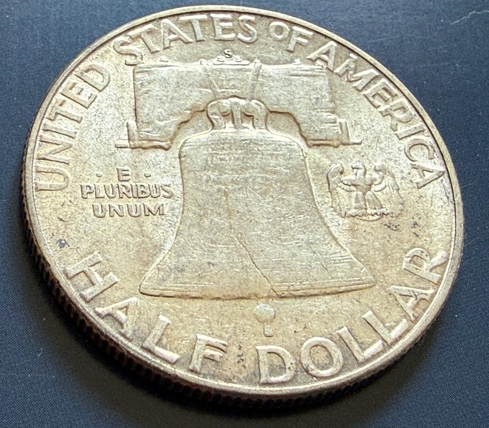 1951-S VF Franklin Silver Half Dollar