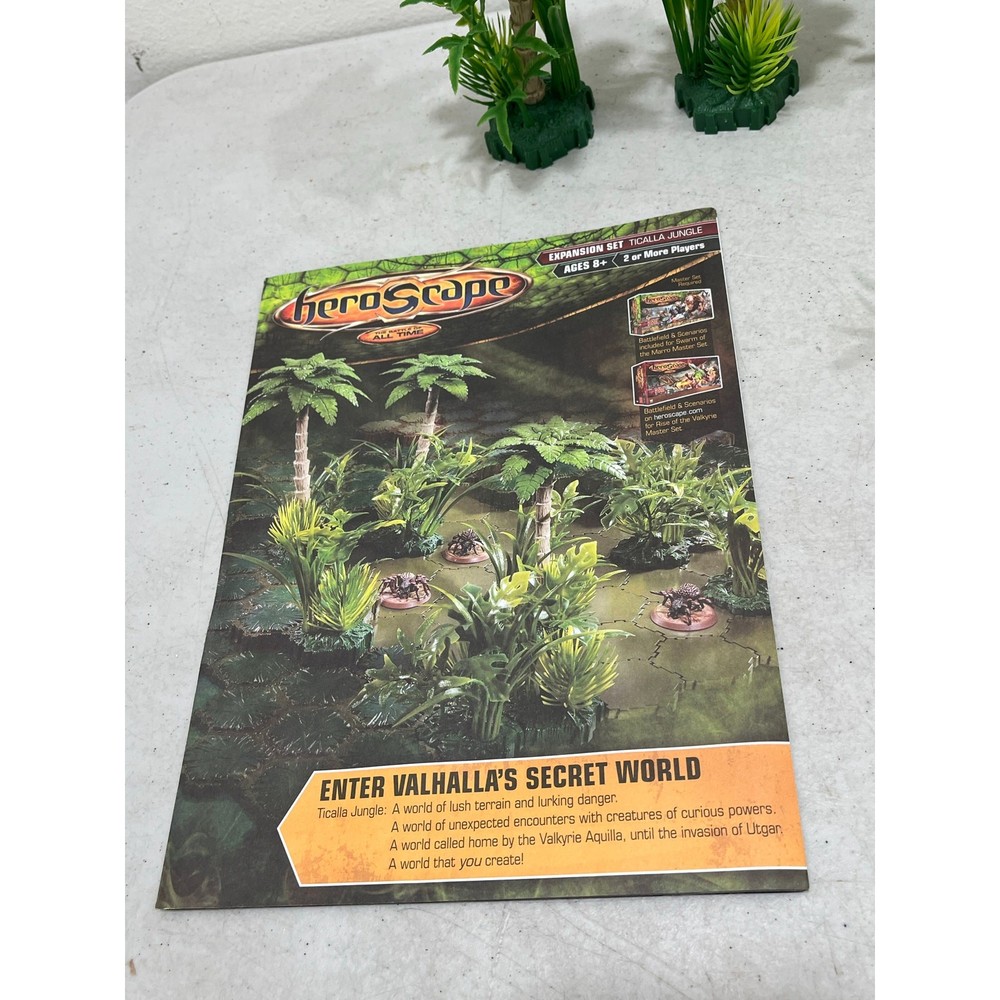 HeroScape Spider Ticalla Jungle Tree Bush Lot