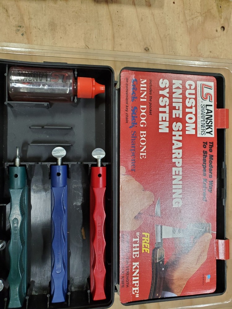 Lansky Custom Knife Sharpening System Excellent Condition