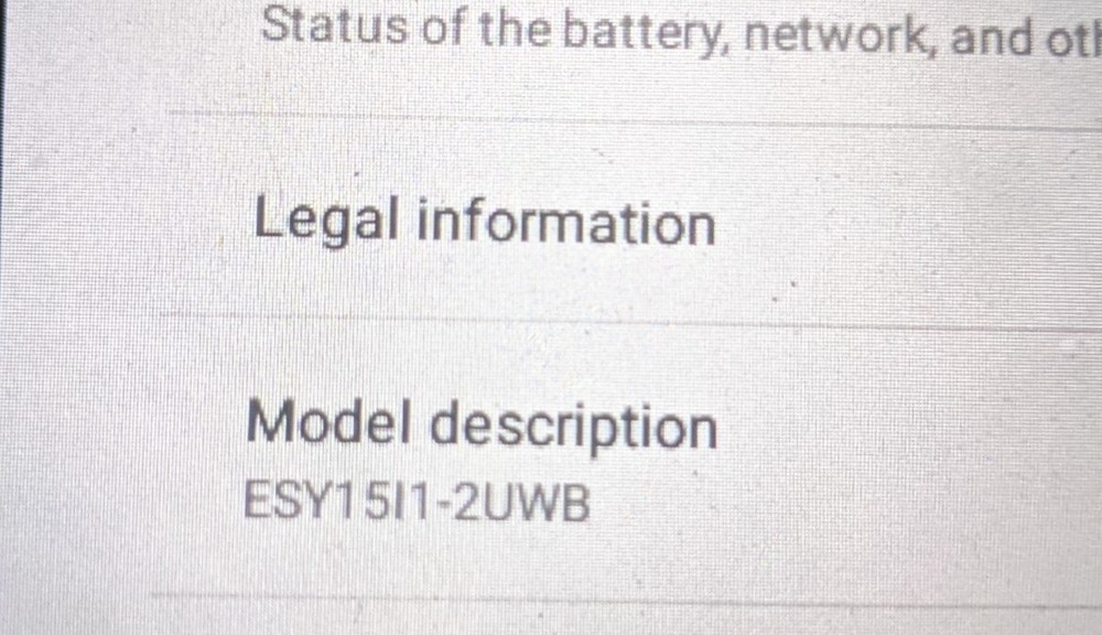 ELO Touch Screen ESY15L1-2UWB