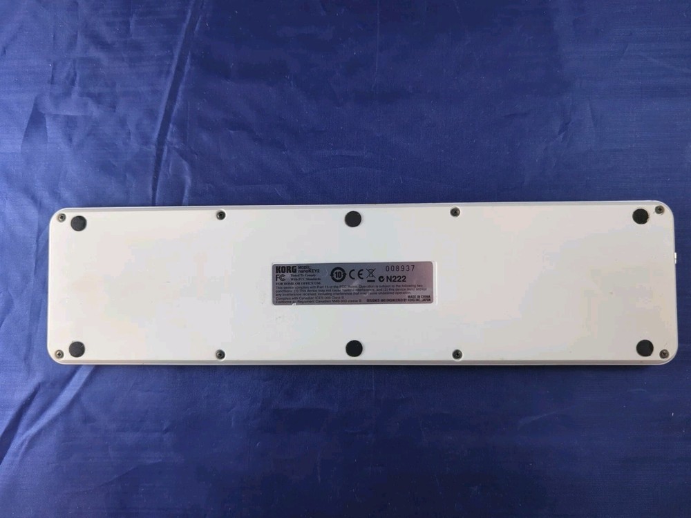 Korg nanoKEY2 Slim-Line USB Keyboard, Untested, Missing USB Cable