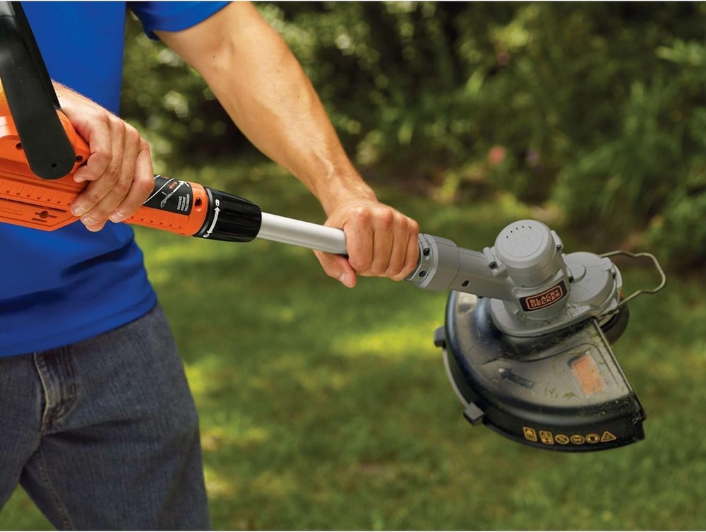 BLACK DECKER 20V MAX String Trimmer & Edger 2 in 1 Cordless Weed Wacker W/ Auto