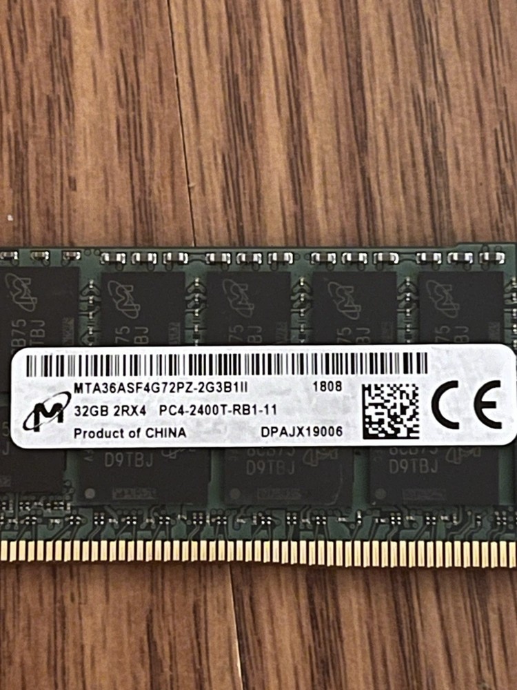 160GB DDR4 ECC RDIMM Server RAM Lot PC-4 2400
