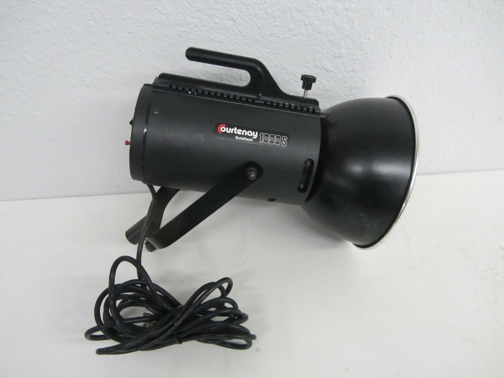 Courtenay Solaflash 1000S Lighting Studio Flash Head - Tested Works