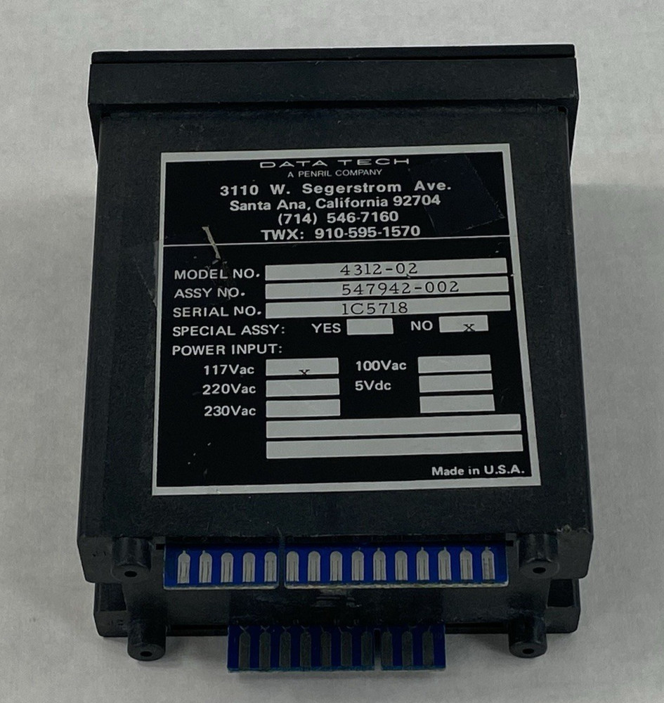 Data Tech 4312-02 Centigrade Temperature Meter