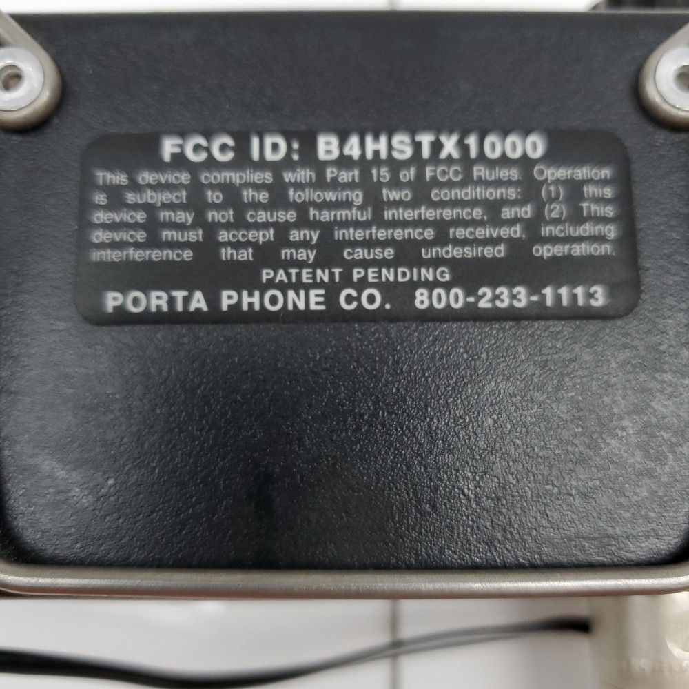 Eartec Digicom STX1000 Belt Intercom w/ Headset Tested Working