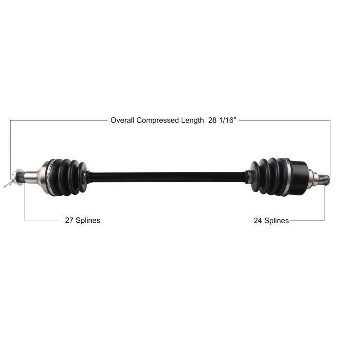 Tytaneum Front Left Right CV Axle ARC-7028