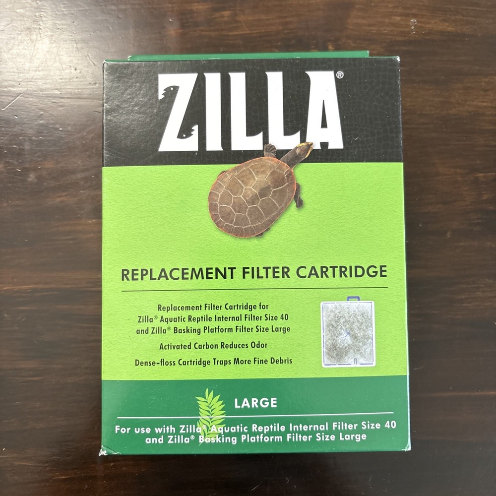Zilla Replacement Filter Cartridges, (3 Pk) 25% More Activatd Carbon, Large Size