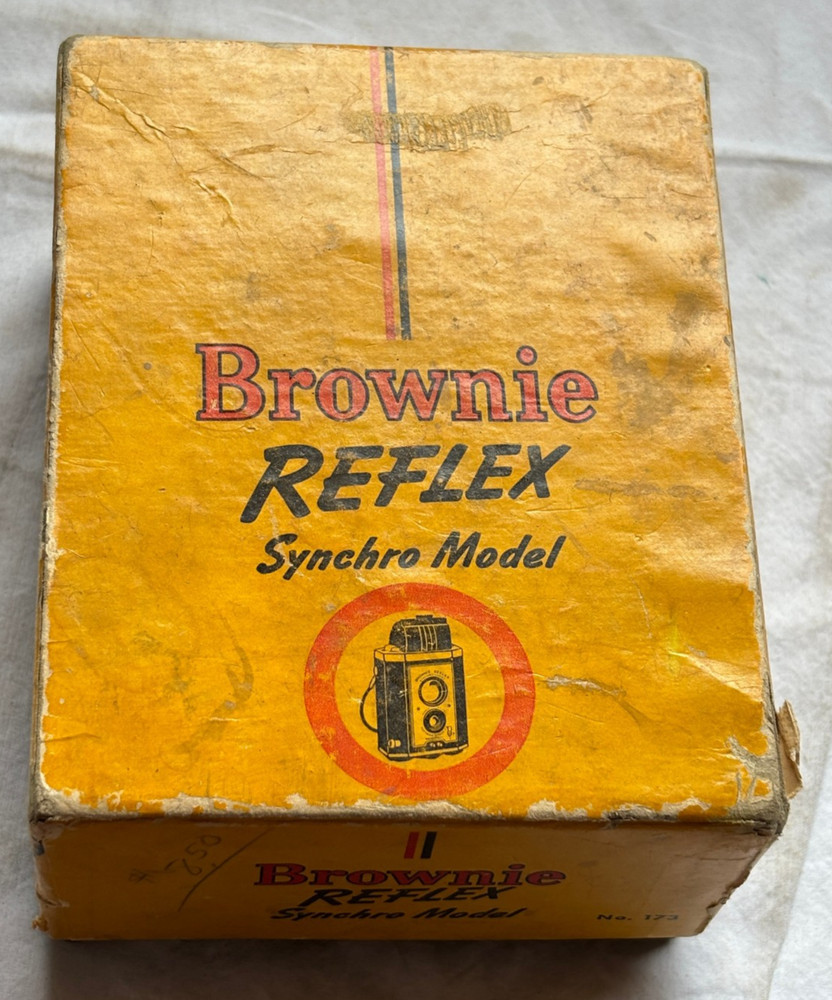 Brownie Reflex Synchro Model Camera with Original Box