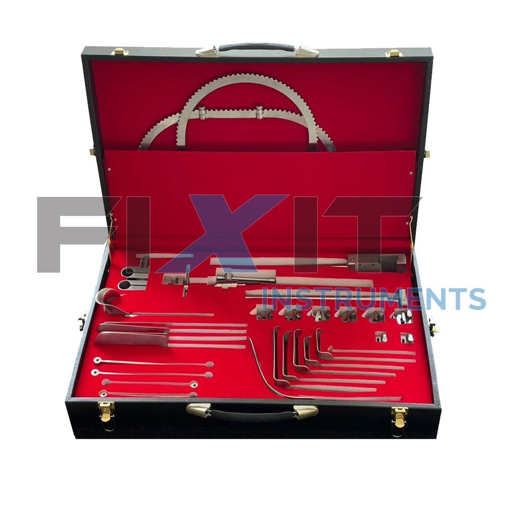 Book Walter Retractor System Complete Set Surgical Instruments Stainless Steel