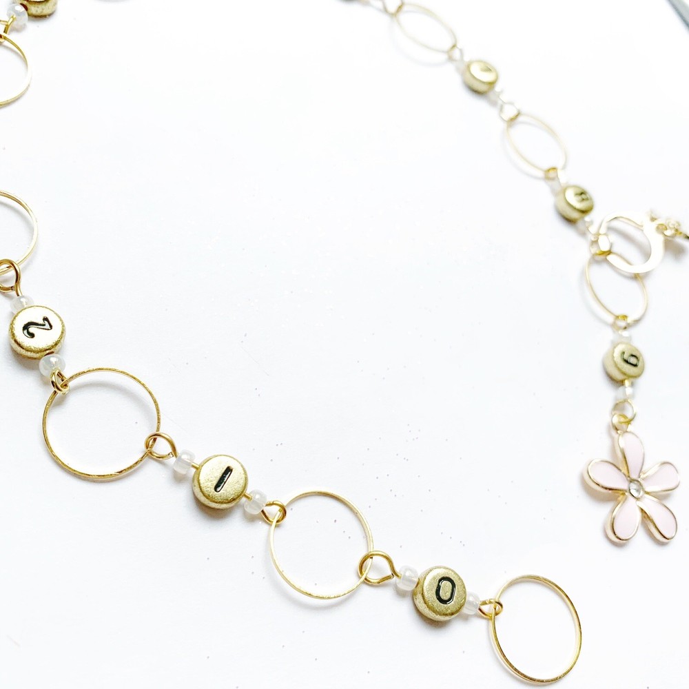 Flamingo chain row counter for knitting