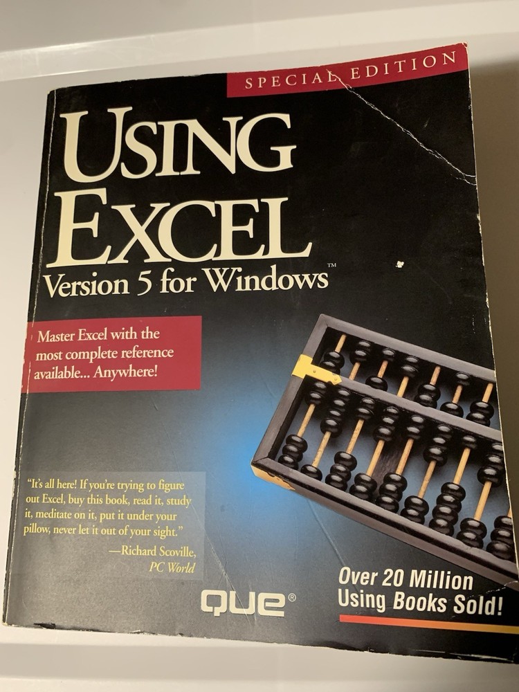 Using Excel Version 5 for Windows Special Edition 1993, QUE