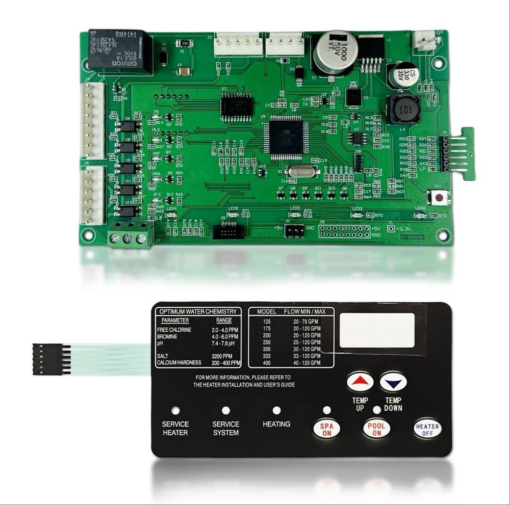 42002-0007S Control Board Kit Replacement for Pentair MasterTemp