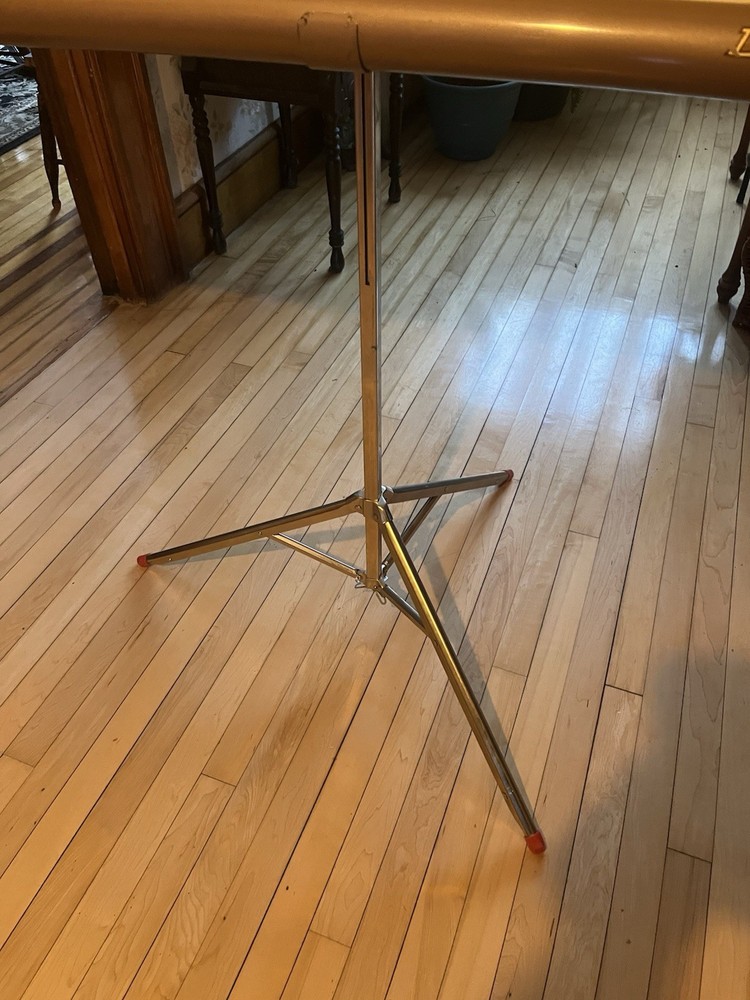 Da Lite White Magic Projector Screen 49" x 33" 1950s in Original Box