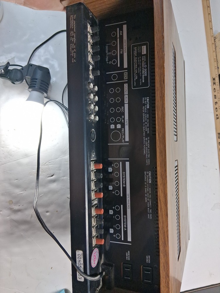 Sansui G-3000 Receiver TD12T