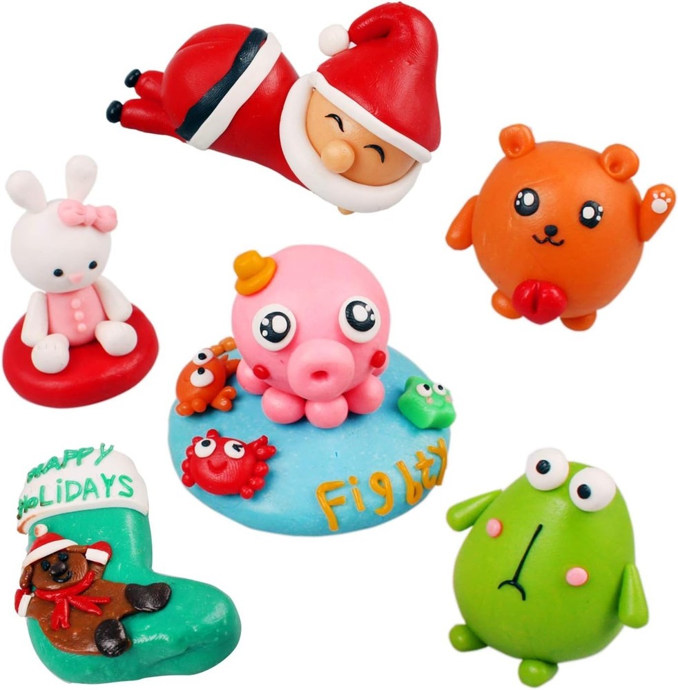 Creative Polymer Clay Modeling Kit - 24 Colors, Sculpting Tools & Tutorial Book