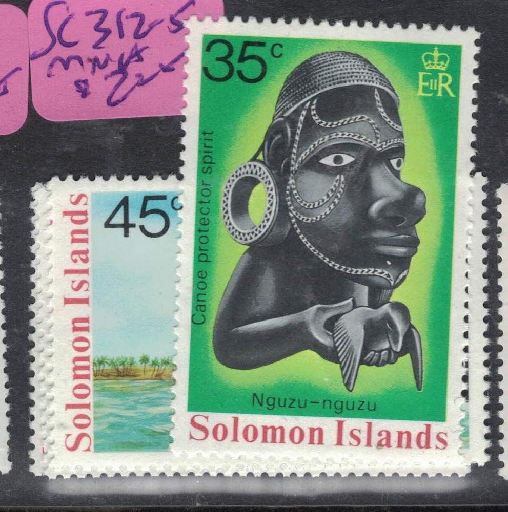 British Solomon Islands SC 312-5 MNH (6ffb)