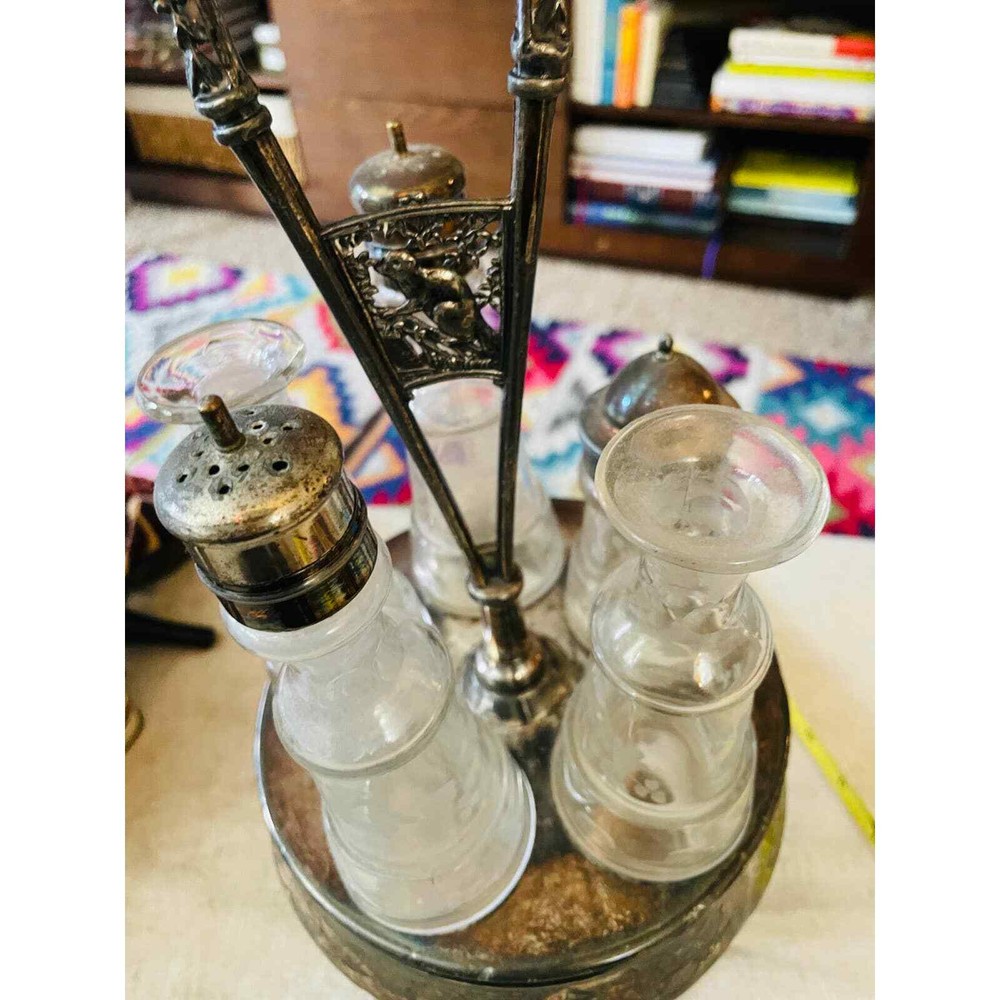 Antique Victorian Silver Table Set