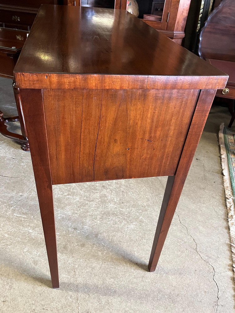 Antique Flame Mahogany Brandy Board - 19th Century Regency