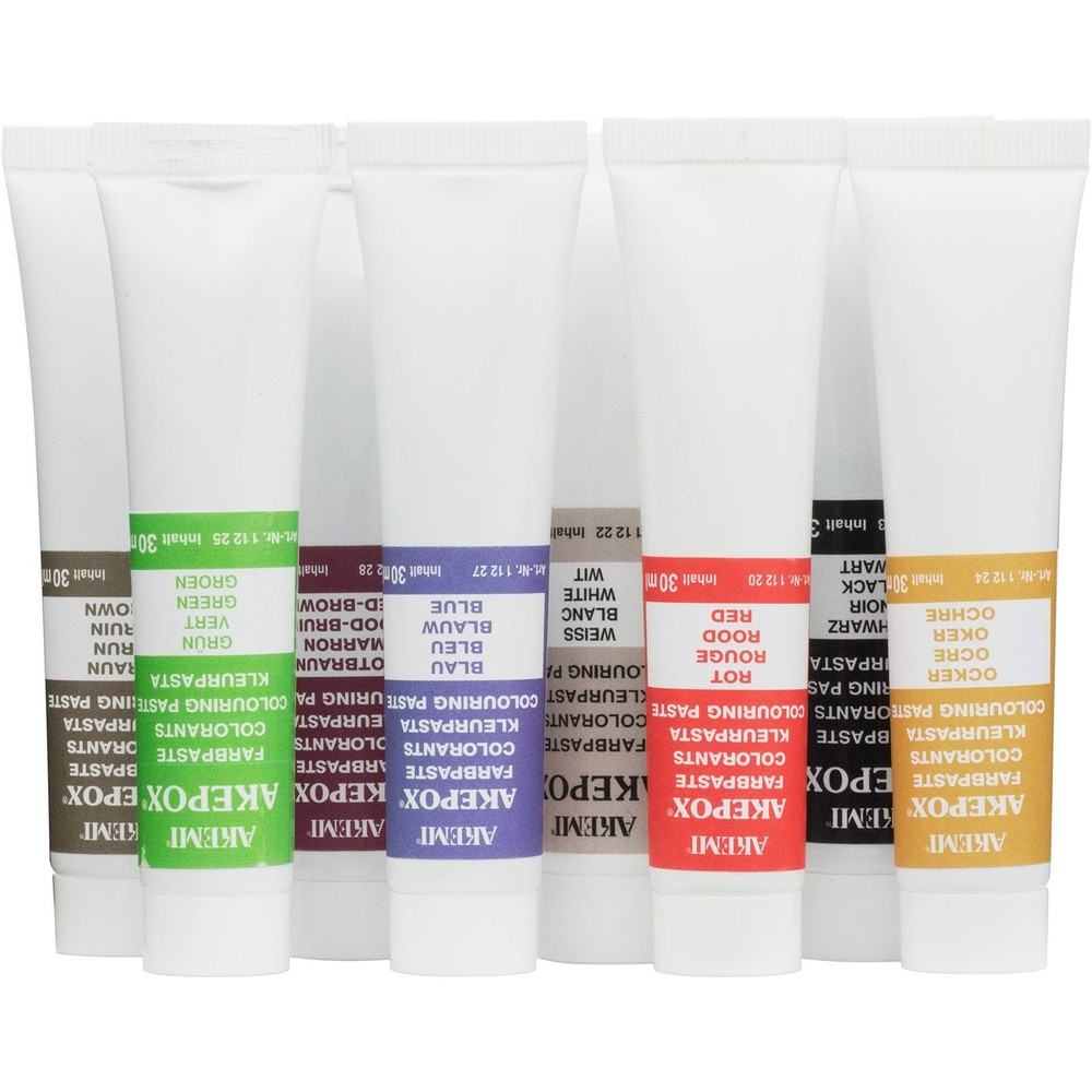 Akemi Akepox Assorted Colorant Set 8/Box