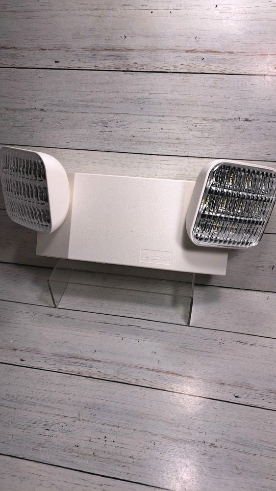 Lighting Basics LED Emergency Light, Emergency Lighting with Dual Adjustable LED