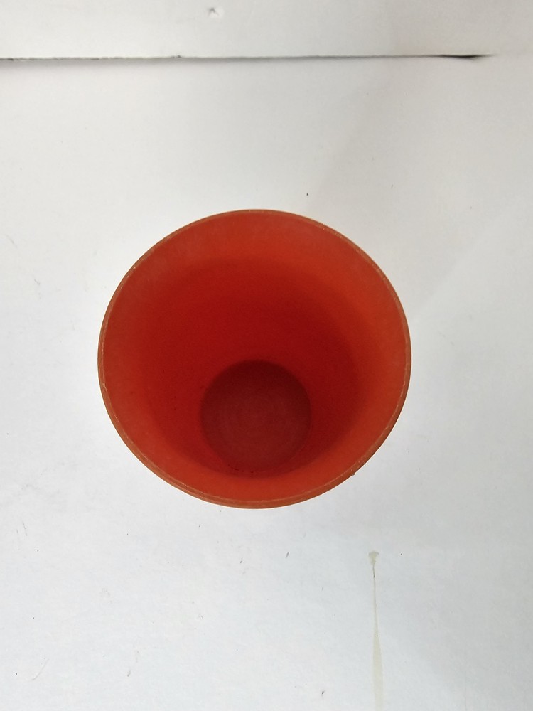 Vintage Tupperware Replacement Small Kids Cup 109-42 Red Orange