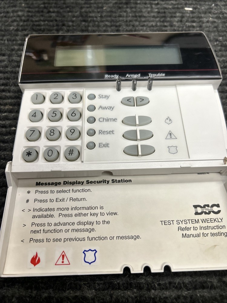 DSC PK5500 PowerSeries LCD Security Full-Message Keypad