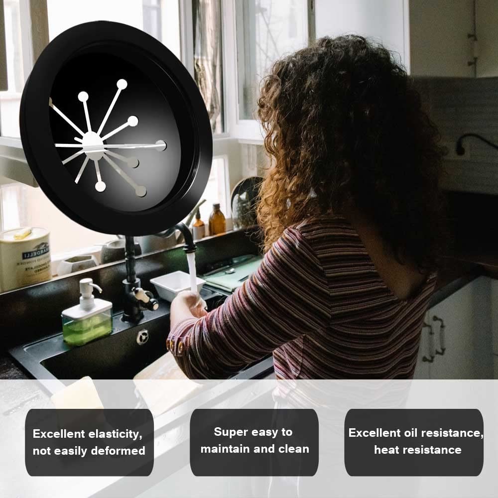 Garbage Disposal Splash Guard Sink Baffle Cover Kitchen Replacement...