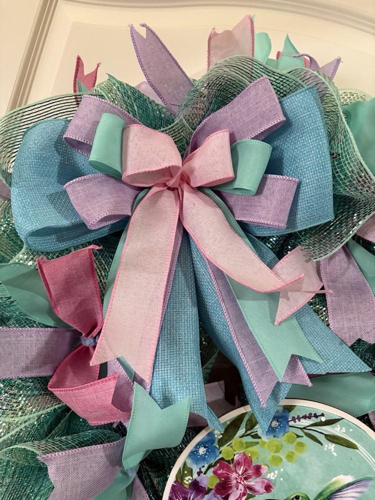 Spring/Summer Hummingbird Wreath