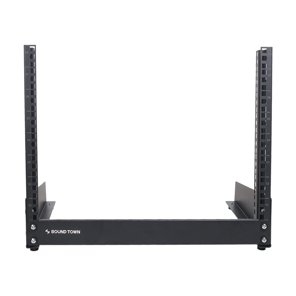 8u 2post Desktop Openframe Rack For Audio/video Network Switches Routers Patch P