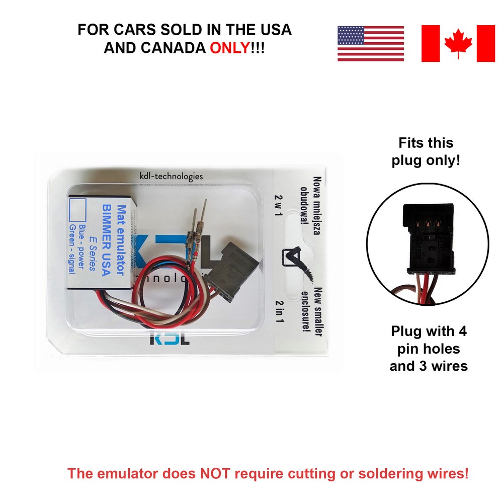 Seat Mat Diagnostic Tester Emulator for BMW USA X1 E84 (2009-2015)