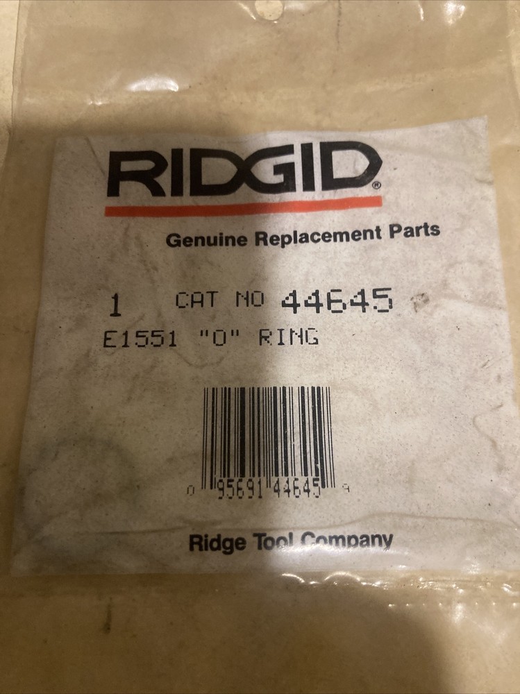 Ridgid 44645 O-Ring New