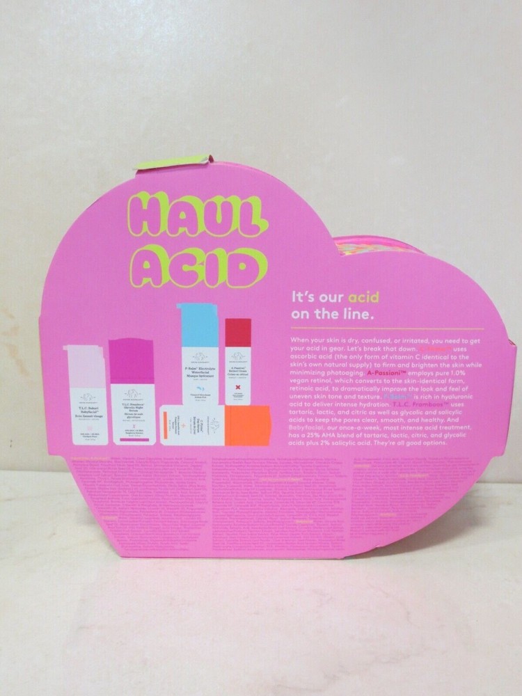 Drunk Elephant Haul Acid Kit SEALED NEW