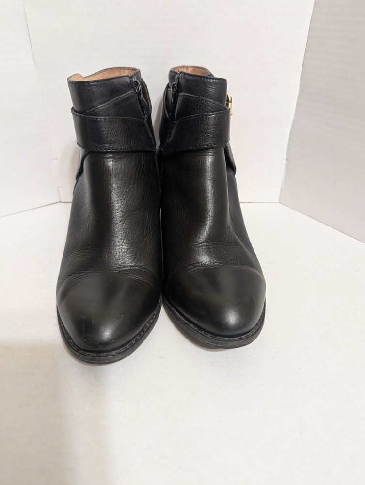 Vionic Women's Size 7 Trinity Side Zip Heel Ankle Boots,
