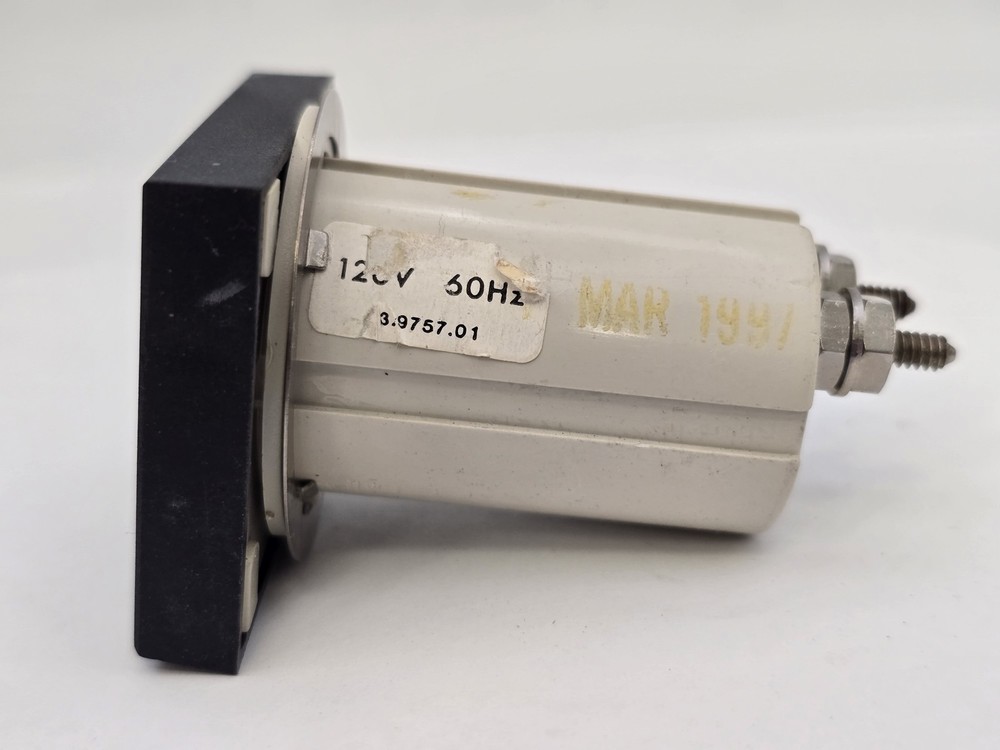 Krompton 549-15 Elapsed Time Meter Panel Mount 120V Hours